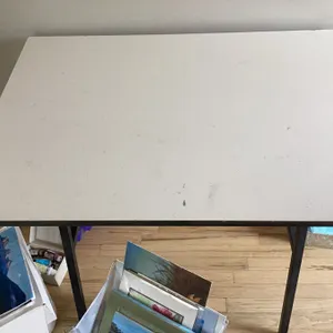 Rectangular Art or Drafting Table with Metal Frame