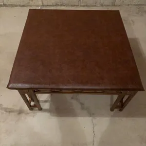 3 Framed Zebra Prints and Family Plaque with Wood Accent Table