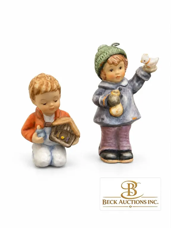 Hummel Style Porcelain Children Figurines