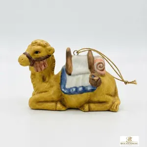 Goebel Camel Porcelain Ornament with Saddle 2000