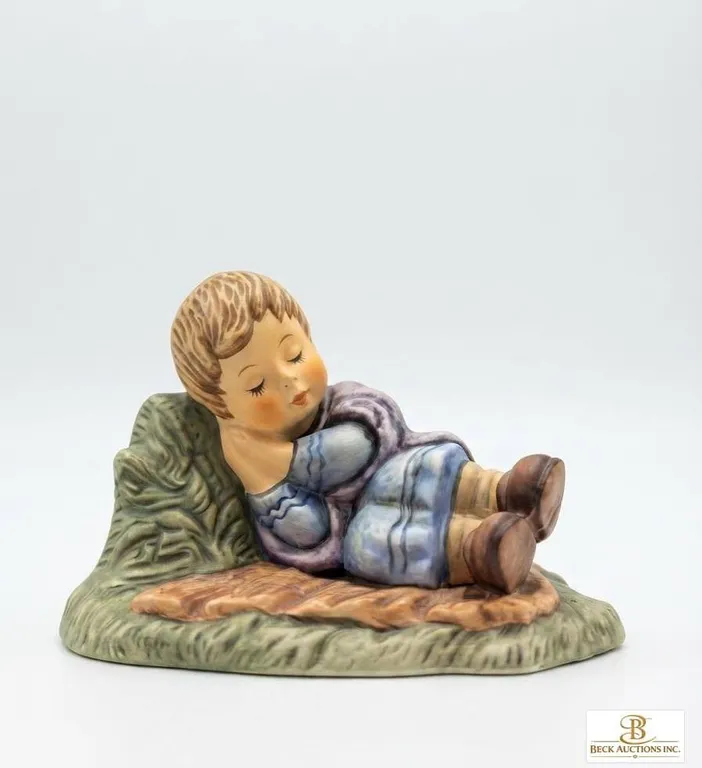 Goebel Sleeping Shepherd Figurine BH 26/Q 1998