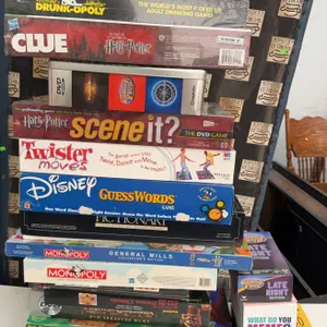 Board and Party Games including Monopoly and Scene It?