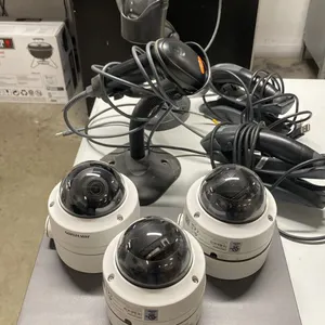 4 ASSORTED RETAIL SCANNERS & 3 HIKVISION NETWORK SECURITY CAMERAS