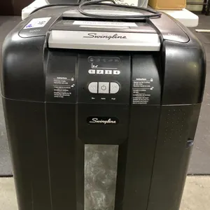 SWINGLINE 500X HEAVY DUTY, COMMERCIAL GRADE AUTO-FEED PAPER SHREDDER