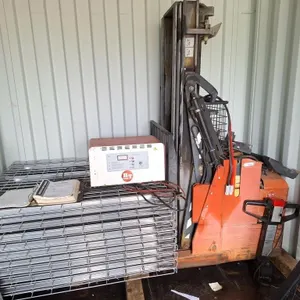 BT pallet truck with charger.