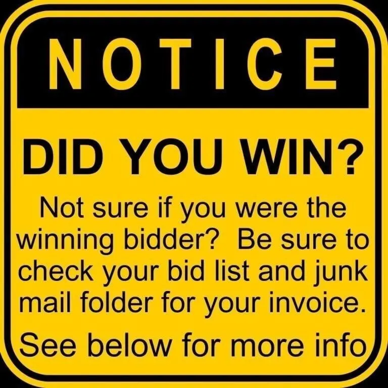 Did you win the lots you were bidding on?