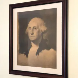 George Washington Framed Print 19.5” x 22.5”