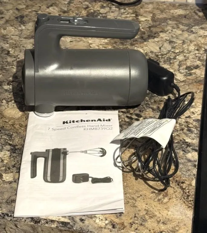 Kitchen Aid Cordless Hand Mixer