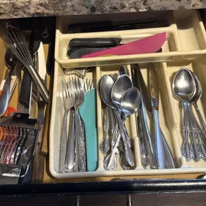 Flatware, Flatware Organizer, Utensils, Hand