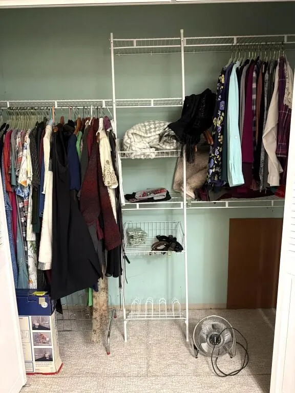 Small Fan and Women’s Clothes - contents of