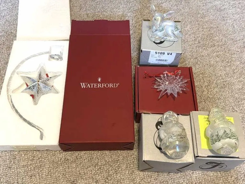 Waterford Crystal Star Ornament, Waterford