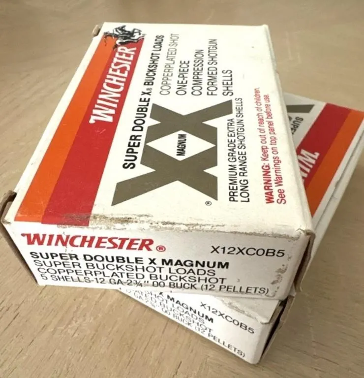 (10) Rnds 12 Ga. 00 Buck Shot, Winchester