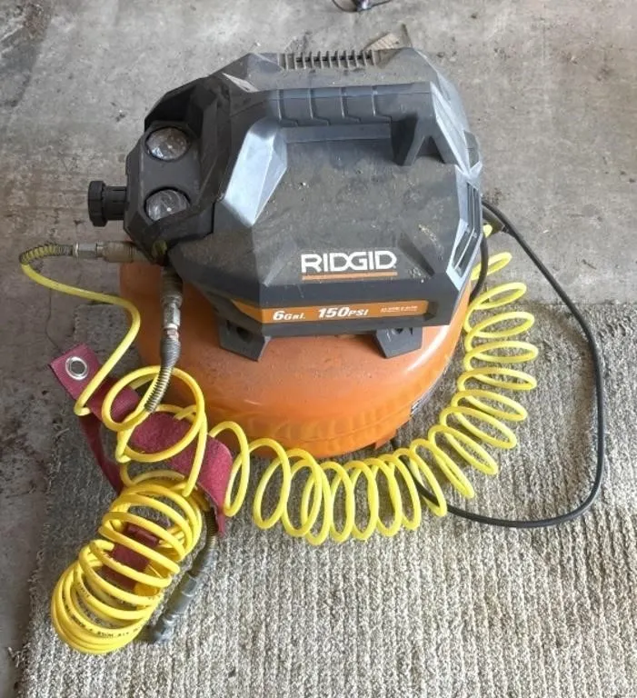 Ridgid 6 Gallon Air Compressor, 150 PSI