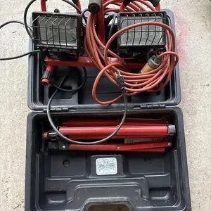 Halogen Work Lights, Stand & Case