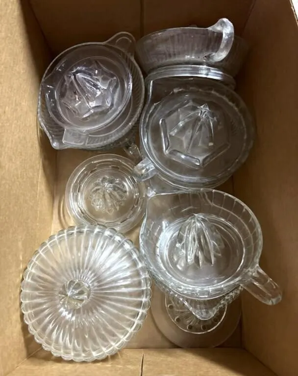 Clear Glass Juicers