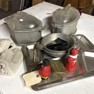 Aluminum Baking Pans, Stainless Trays, Salt ‘