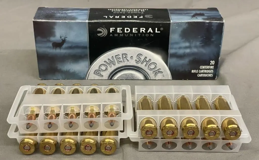 Box of 20 Federal Power Shock 7mm cal. WIN Short