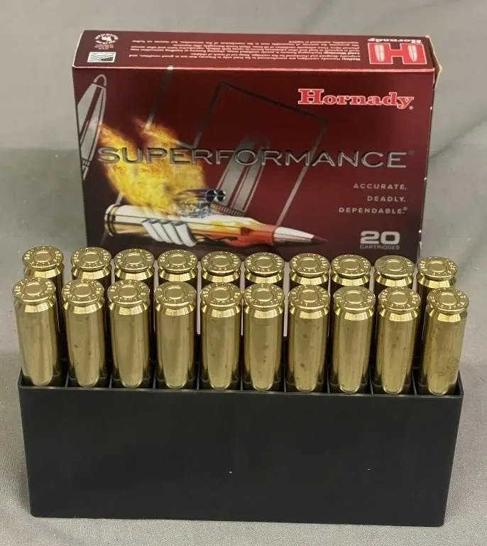 Box of 20 Hornady Superperformance .30-06 cal.
