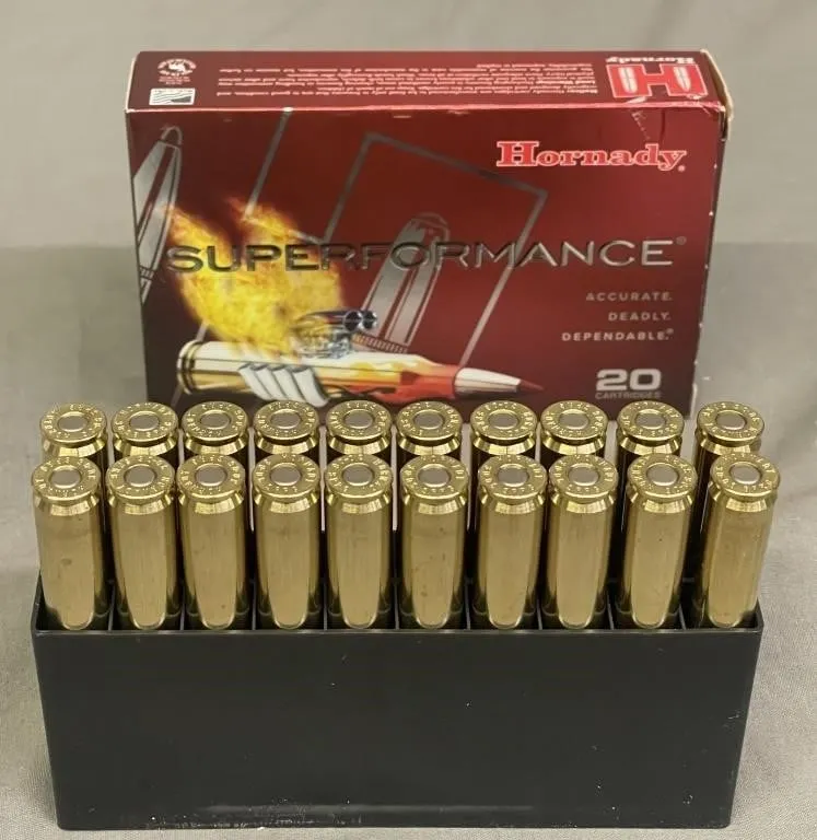 Box of 20 Hornady Superperformance .30-06 cal.
