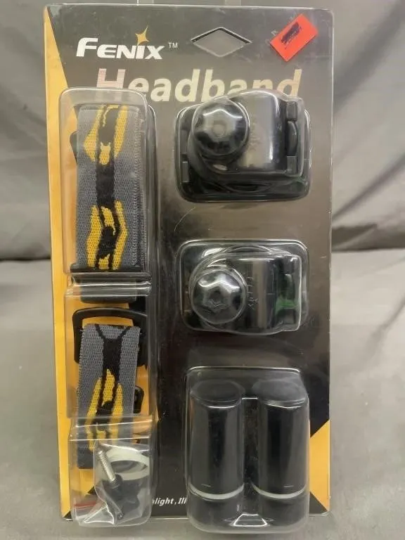 NEW � Fenix Headband Flashlight.