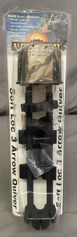 Alpine Archery Soft Loc 3-Arrow Quiver.