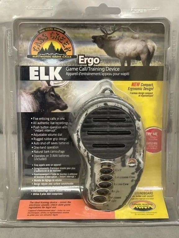 Cass Creek Ergo Electronic Elk Game Call/Training