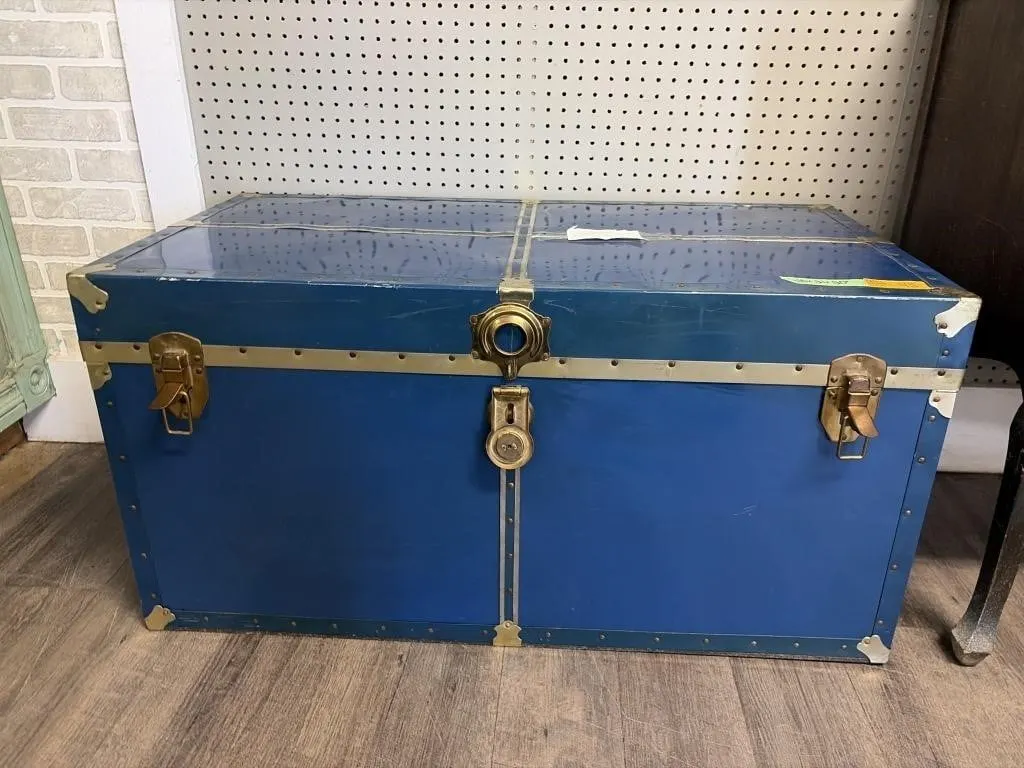 Vintage Blue Chest