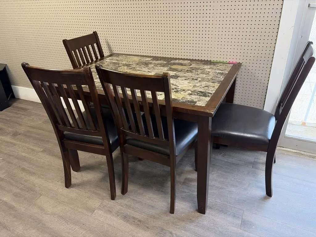 Dining Room Table with 4 Chairs