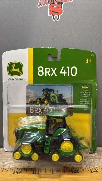1:64 ERL John Deere 8 RX 410 Tractor. **Plastic