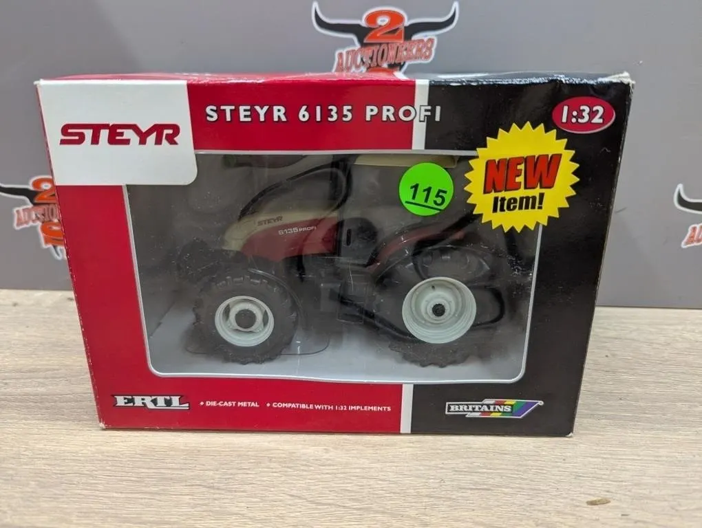 1:32 ERTL Britains STEYR 6135 Profi Tractor.