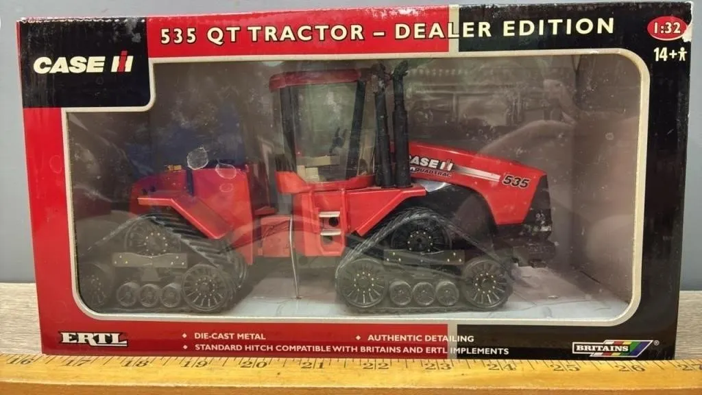 1:32 ERTL Britains CASE 535 QT Tractor.