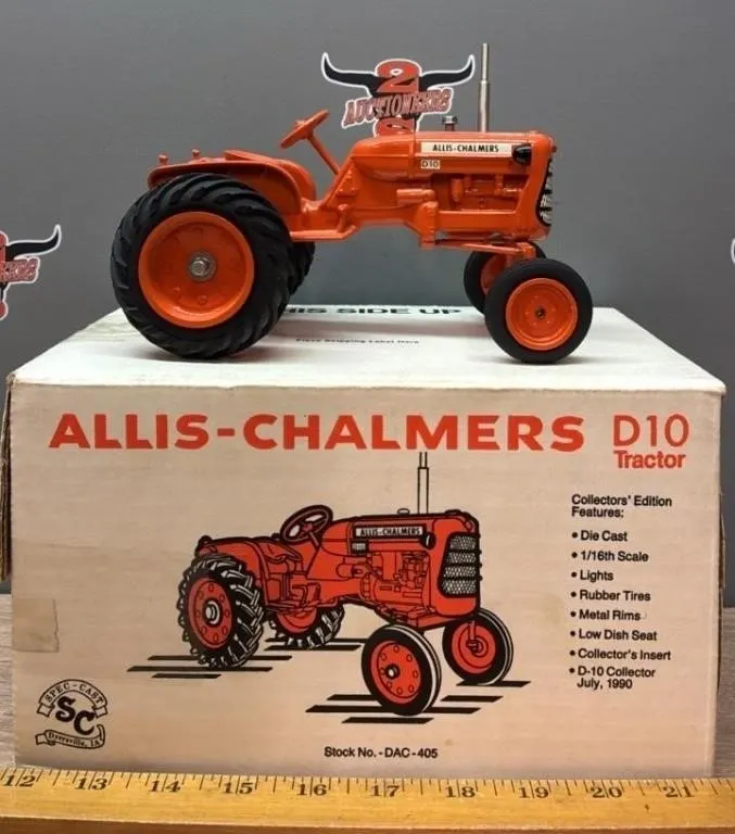 1:16 SpecCast Allis Chalmers D10 Tractor.