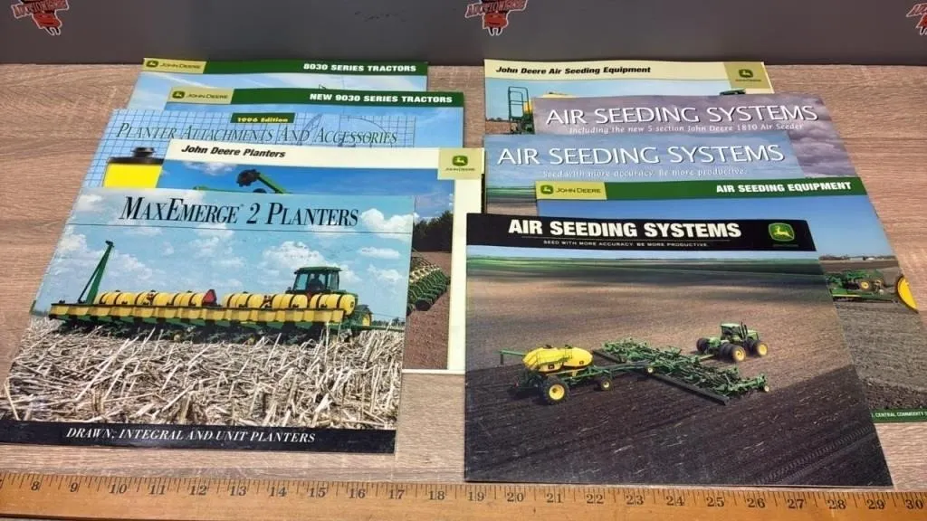 10 Asst. John Deere Pamphlets.