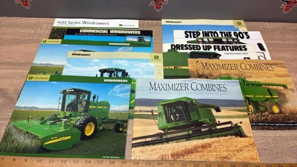 10 Asst. John Deere Pamphlets.