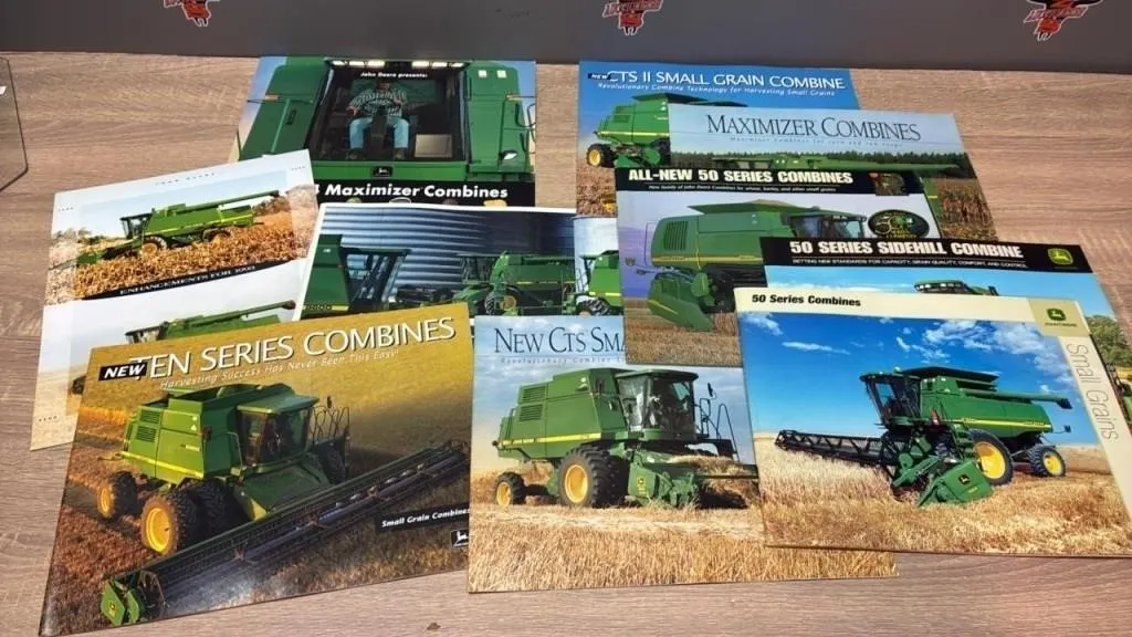 10 Asst. John Deere Pamphlets.