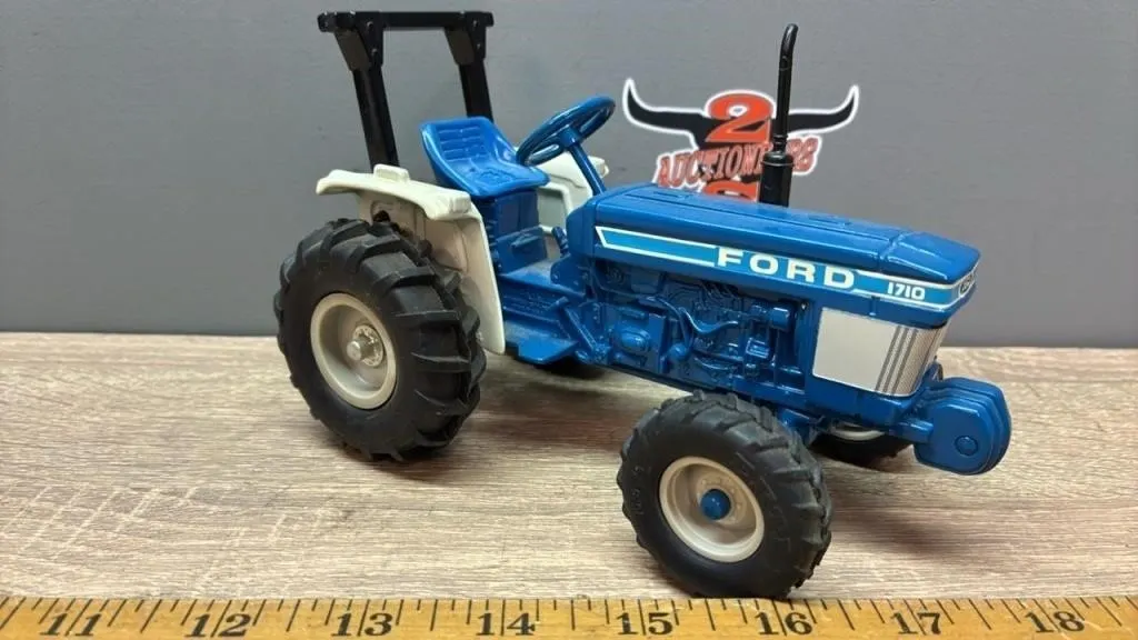 1:43 ERTL Ford 1710 MFWD Tractor.