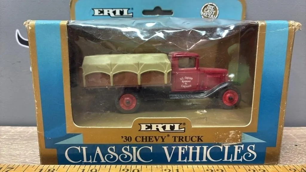 1:43 ERTL 1930 Chevy Truck. Loose In Box.