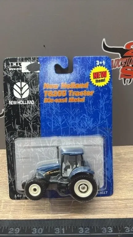1:64 ERTL New Holland T0255 Die Cast Tractor.