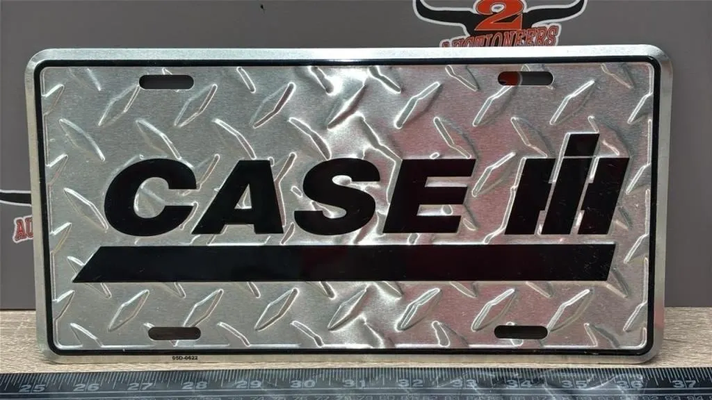 CASEIH Decorative License Plate 12�x6�.