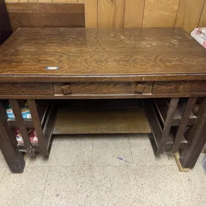 Antique Library Table