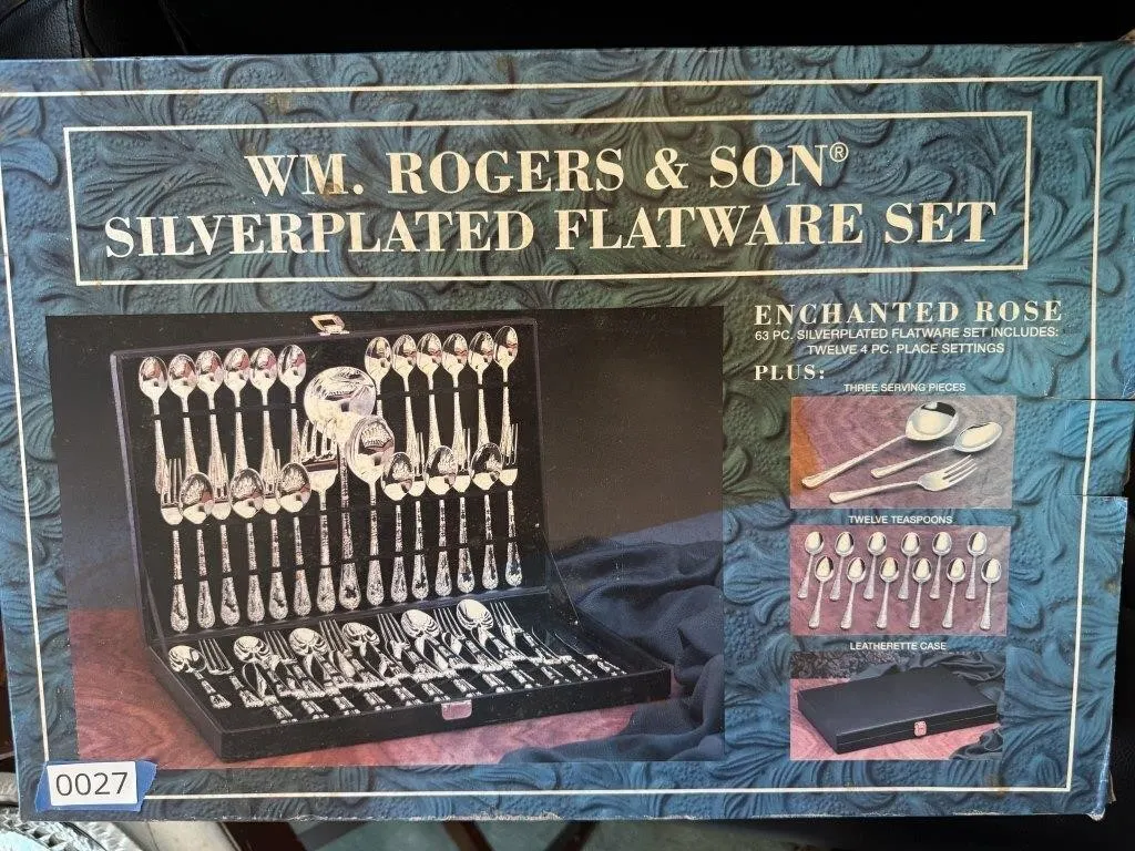 New WM. Rogers Flatware Set