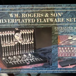 New WM. Rogers Flatware Set