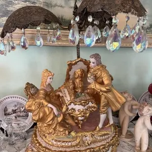 Capodimonte Porcelain Lamp