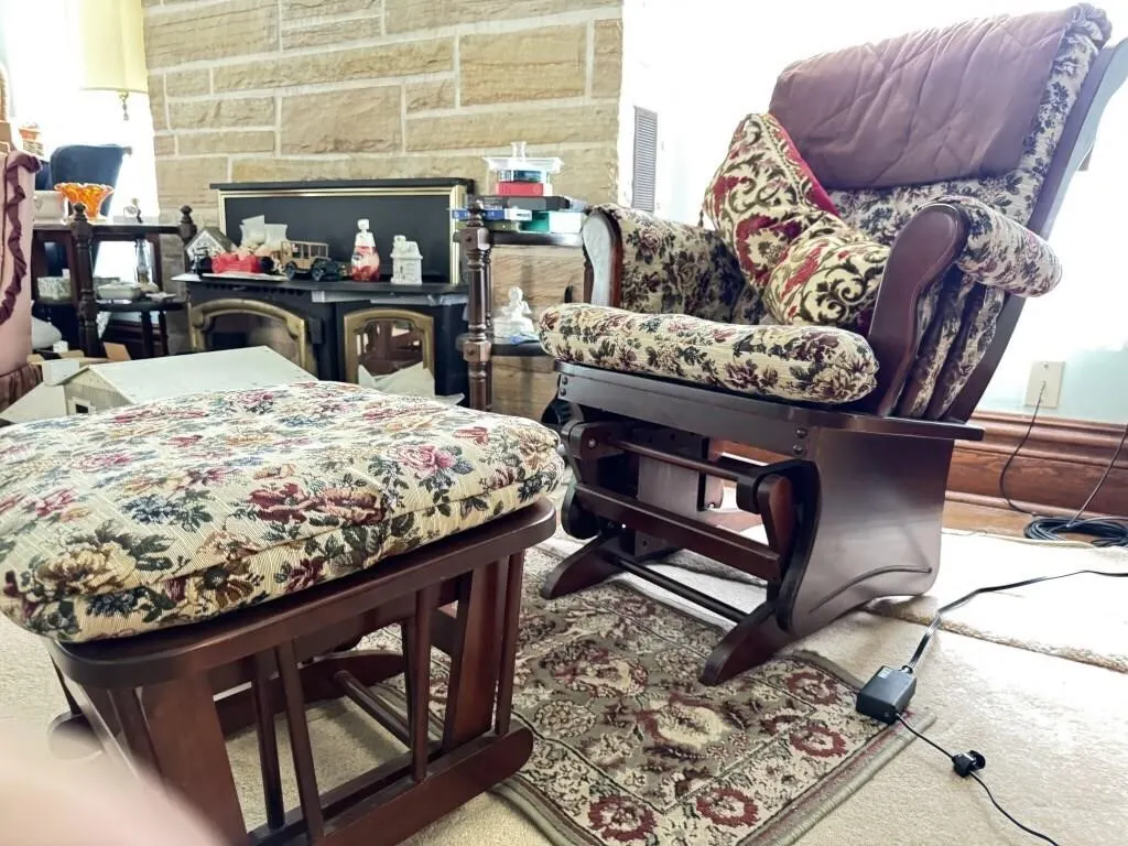 Glider Rocker & Ottoman