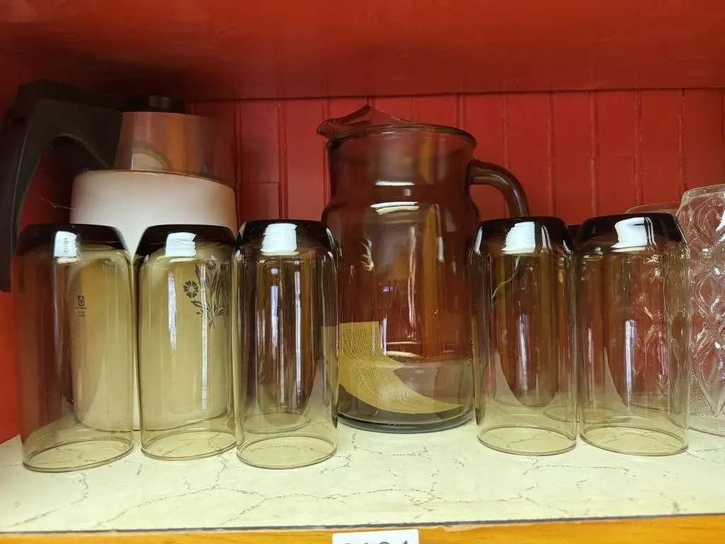 Assorted Glassware