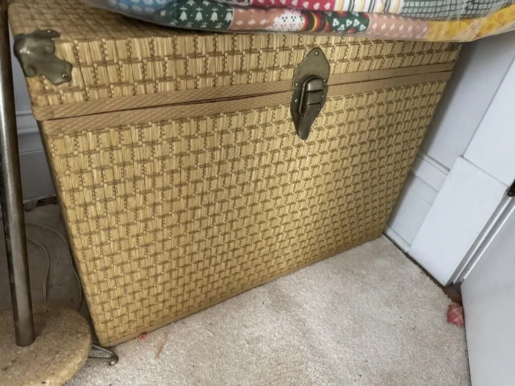 Trunks, Afghans, Lamps, & More