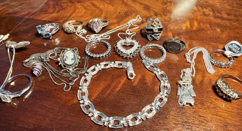 Quantity of Sterling Silver Jewelry