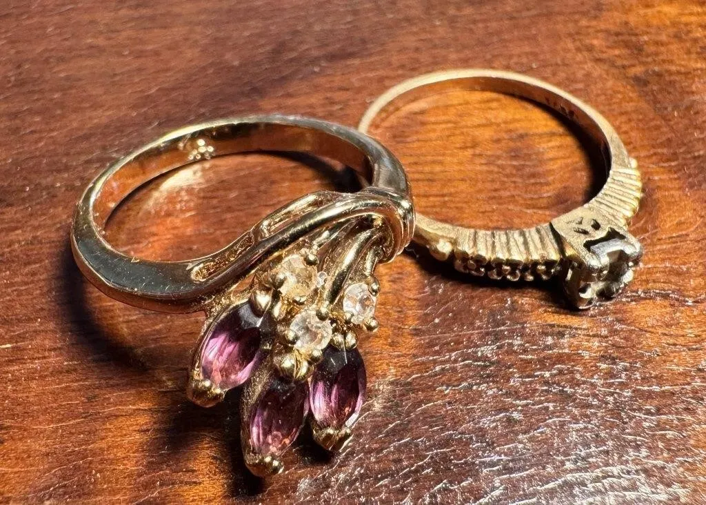 Unmarked Rings (gold?)