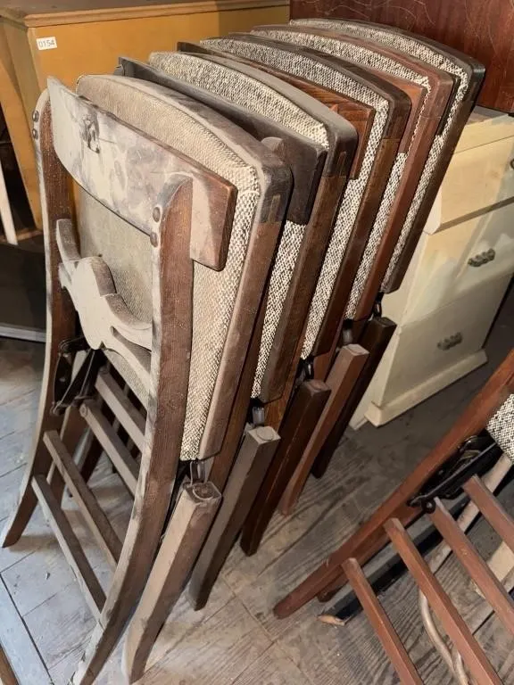 Antique Folding Chairs