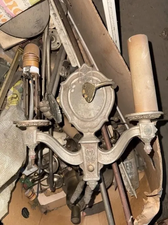 Vintage Lights and Brackets and more